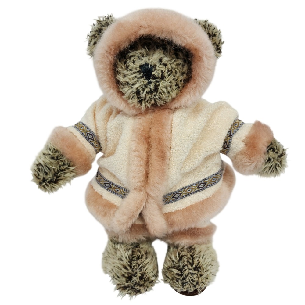 Sugar Loaf Winter Teddy Bear Plush Hooded Parka‎ Collectible 12 "